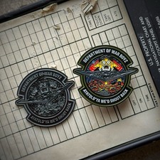 Operation Epic Fury “Ayatold’Ya We’d Shoot Back” B-2 Squadron Challenge Coin picture