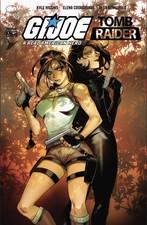🔥 GI JOE TOMB RAIDER #1 MIRKA ANDOLFO 616 COMICS Trade Dress Variant A LTD 750 picture