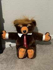 TRUMPY BEAR Deluxe 22” Donald Trump Teddy Bear Plush With American Flag Cape (2) picture