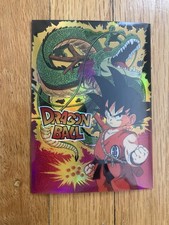 Rare Dragon Ball Card - Chromium promo -1995 FUNimation - Japan Printing picture