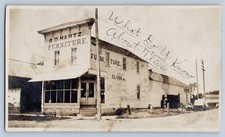 Le Roy Minnesota MN S.D. Martz Furniture Store Real Photo Postcard RPPC 1908 picture