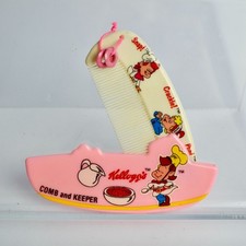 RARE Kellogg's Snap Crackle Pop Comb & Keeper Set Vintage  picture