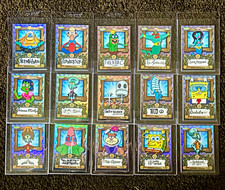 2025 Topps Chrome SpongeBob SquarePants Single VIP Complete Set (15 cards) picture