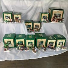 Dept 56 Dickens Twelve 12 Days of Christmas Complete Set of 12 in Original Boxes picture