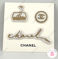 CHANEL Adhesive Stickers Beaute Gold Embroidered VIP Gift picture