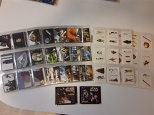 Panini 1996 STAR WARS Trilogy COMPLETE STICKER SET +S1-S36 & A-X +2 Packs Sealed picture