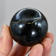 170g 43mm RARE Covellite Crystal Sphere, AAA Top Quality Blue Covelite, Peru picture