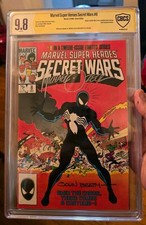 MARVEL SUPER HEROES SECRET WARS #8 CBCS 9.8 SIGNED BY ZECK & BEATTY (NOT CGC) picture