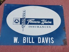 Farmers Union Insurance Advertising Sign picture