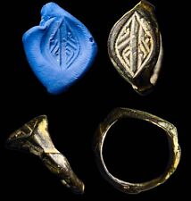 Ancient Bronze Artifact Antiquity 1500BC Holyland Judaea Ring Hebrew Aramaic picture