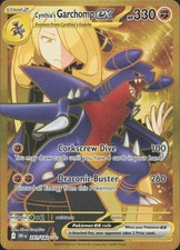 Pokemon Cynthia's Garchomp ex 241/182 Hyper Rare Destined Rivals Holo Near Mint picture