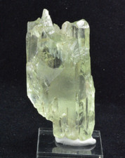 Hiddenite, Minas Gerais, Brazil, Green Spodumene 2.4x1.3