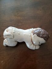 vintage chalkware baby sucking thumb small  picture