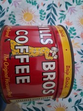 Vintage Hills Brothers Coffee Tin Never Opened Can With Key picture