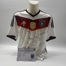 Germany World Cup 2014 Team Signed Autogramm DFB Champions Adidas XL picture
