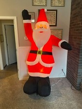 Gemmy 2005 8ft Tall HoHoHo Santa Claus Christmas Airblown Inflatable picture