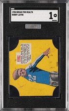1950 BREAD FOR HEALTH BOBBY LAYNE SGC 1 picture