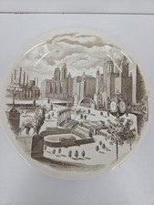 Vintage Johnson Bros Chicago Souvenir Plate Marshall Field England 10