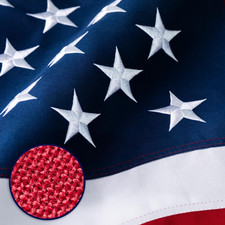 American Flag 3X5 Ft Deluxe Super Tough Series, Heavy Duty Spun Polyester, All W picture