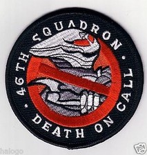 SPACE ABOVE AND BEYOND 46TH SQUADRON  PATCH - SAAB02 picture