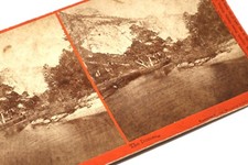 Watkins Pacific stereoview  #1129  Yosemite Valley, CA The DOME ✴︎ vintage picture