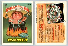 1987 Topps Garbage Pail Kids Series 7 Cannibal STU 2-Star GPK Card 270a NM picture