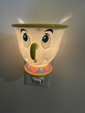 Disney Beauty and the Beast Chip Cup Mini Wax Warmer Scentsy Wall Plug Light picture