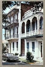 New Orleans Ante-Bellum Homes Esplande Ave Vintage Postcard 1960s picture