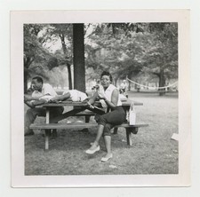 Beautiful African American Female 1950 Capri Pants Gay Black Woman Q10051 picture
