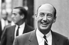 American politician Governor of Illinois Adlai Stevenson II smiles- Old Photo picture