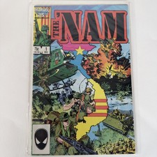 The Nam #1 Marvel Comics 1986 1st Issue Vietnam War Michael Golden Copper Age picture