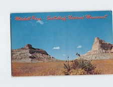 Postcard Mitchell Pass at Scotts Bluff National Monument in Nebraska picture