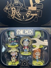 One Piece X Culture Fly- Deluxe Collector Set 5 Premium Vinyl Figures New Sealed picture