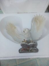 Lenox Snowy Owl 1989 Fine Porcelain Certificate Included picture