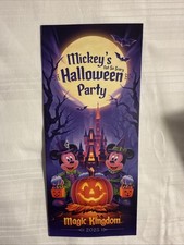 Walt Disney World 2025 Mickey’s Not So Scary Halloween Party MNSSHP Map NEW picture