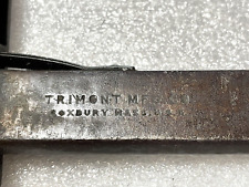 Early Trimont Mfg. Co. Roxbury, MASS 14 Inch Pipe Wrench USA picture