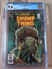 Saga Of The Swamp Thing #28 CGC 9.6 1984 Alan Moore Story picture