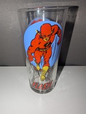 Vintage 1976 Super Series Flash drinking glass, Pepsi (DC comics) picture