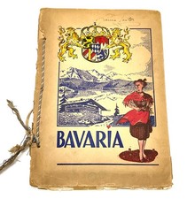 WWII US Occupation Germany Bavaria Souvenir Photo Book Munich 3rd Army Era picture