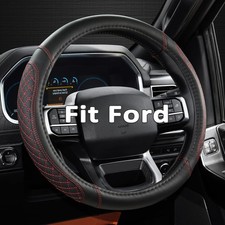 West Llama Customized Auto Car Steering Wheel Cover for Ford F-150, F-250, F-... picture