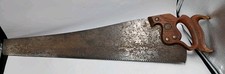 Antique Warranted Superior Handsaw Saw 22