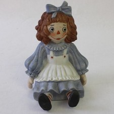 Vintage Raggedy Ann Ceramic Figurine Collectible picture