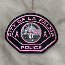 City of La Palma Police Breast Cancer Awareness Patch picture