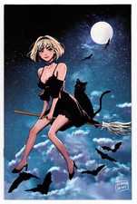 Sabrina Annual Spectacular #1 Scribbling Sarah Variant NM Ltd to 200 w/ COA picture