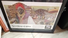 1984 Budweiser Great Kings Of Africa poster ASKIA MUHAMMAD TOURE Songhay picture