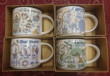 50th Anniversary Starbucks Been There Series-all 4 PARKS-Hollywood Studios etc picture
