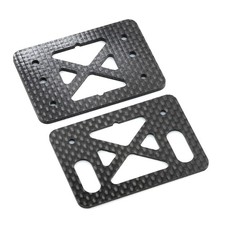 Carbon Fiber Rear Wing Mount Reinforcement&Height Extension Plate ForKYOSHO MP11 picture