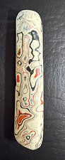 Vibrant Fordite Specimen Piece Detroit Agate Motor City Paint Slag Rough picture