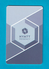 Hyatt Regency MEXICO CITY Hotel Key Card — Purple Geometric Design picture