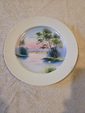 Japanese Hand Painted Plate Occupied Japan picture
